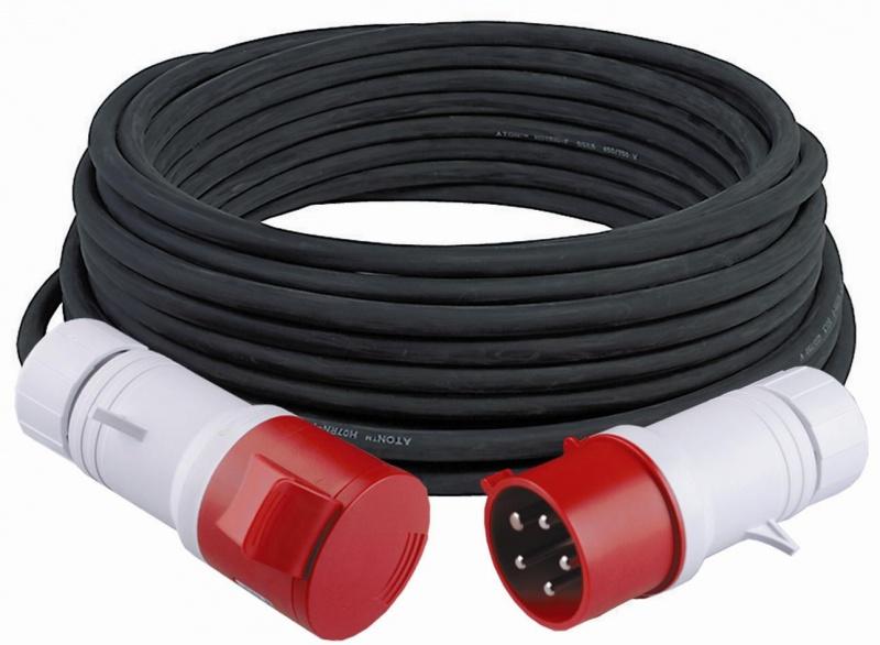 Connectra Verlengleiding CEE 400V 32A - 4P - 4G2,5mm - 25m  